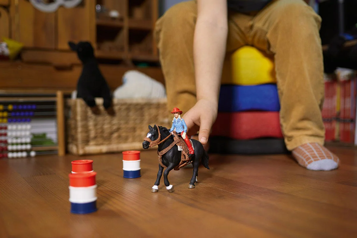Cowgirl Barrel Racing Fun - Image 3