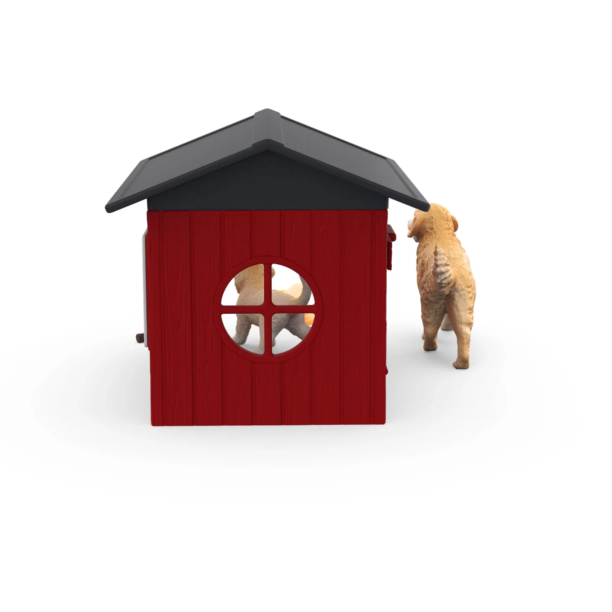 Dog Kennel with Golden Retriever - Image 3