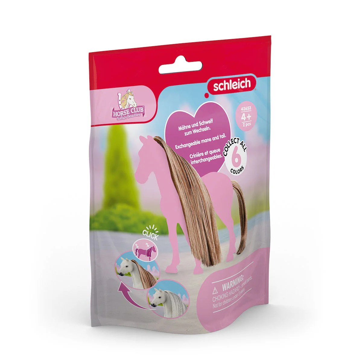 Hair Beauty Horses Brown-Gold - Image 3