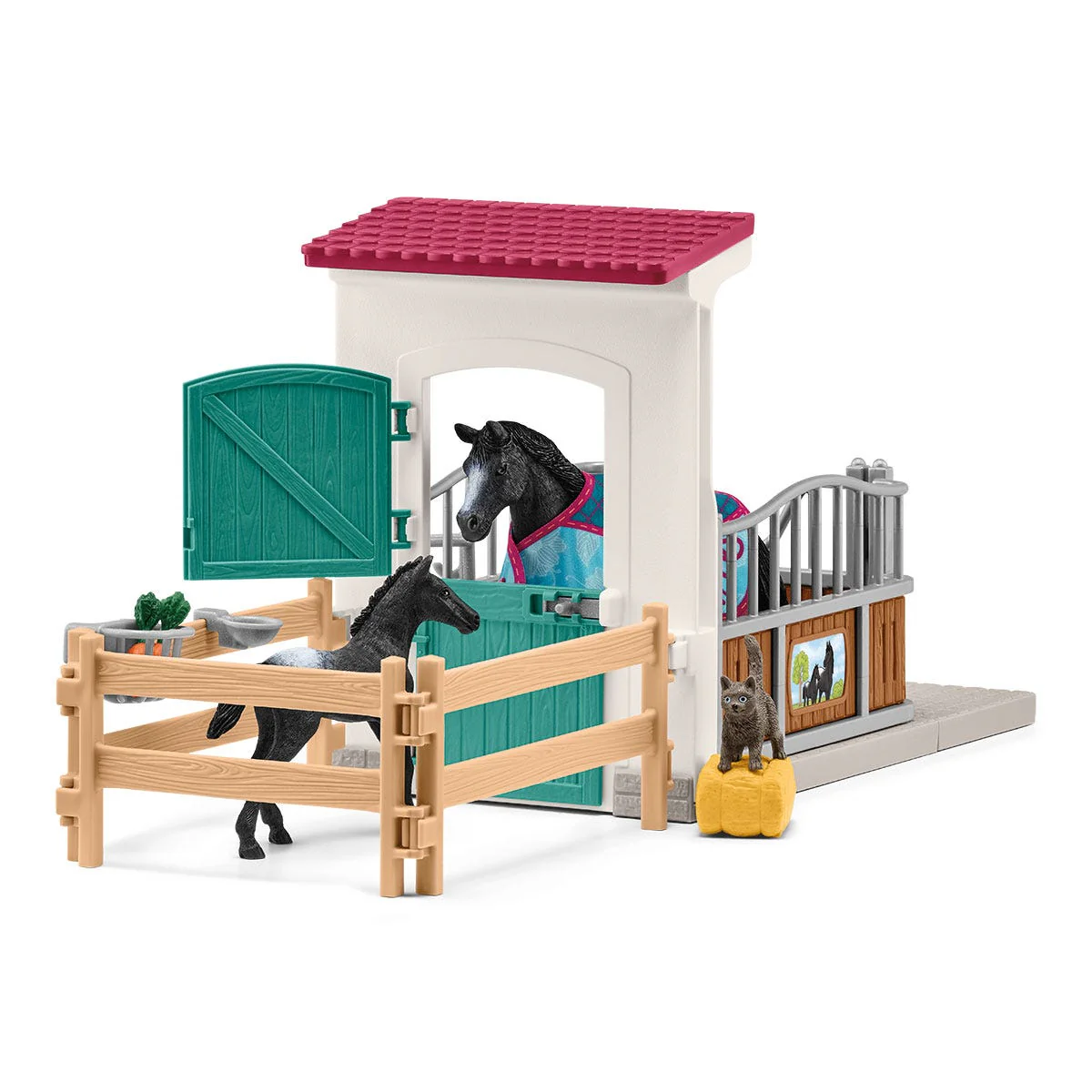 Horse Box with Mare and Foal - Image 4