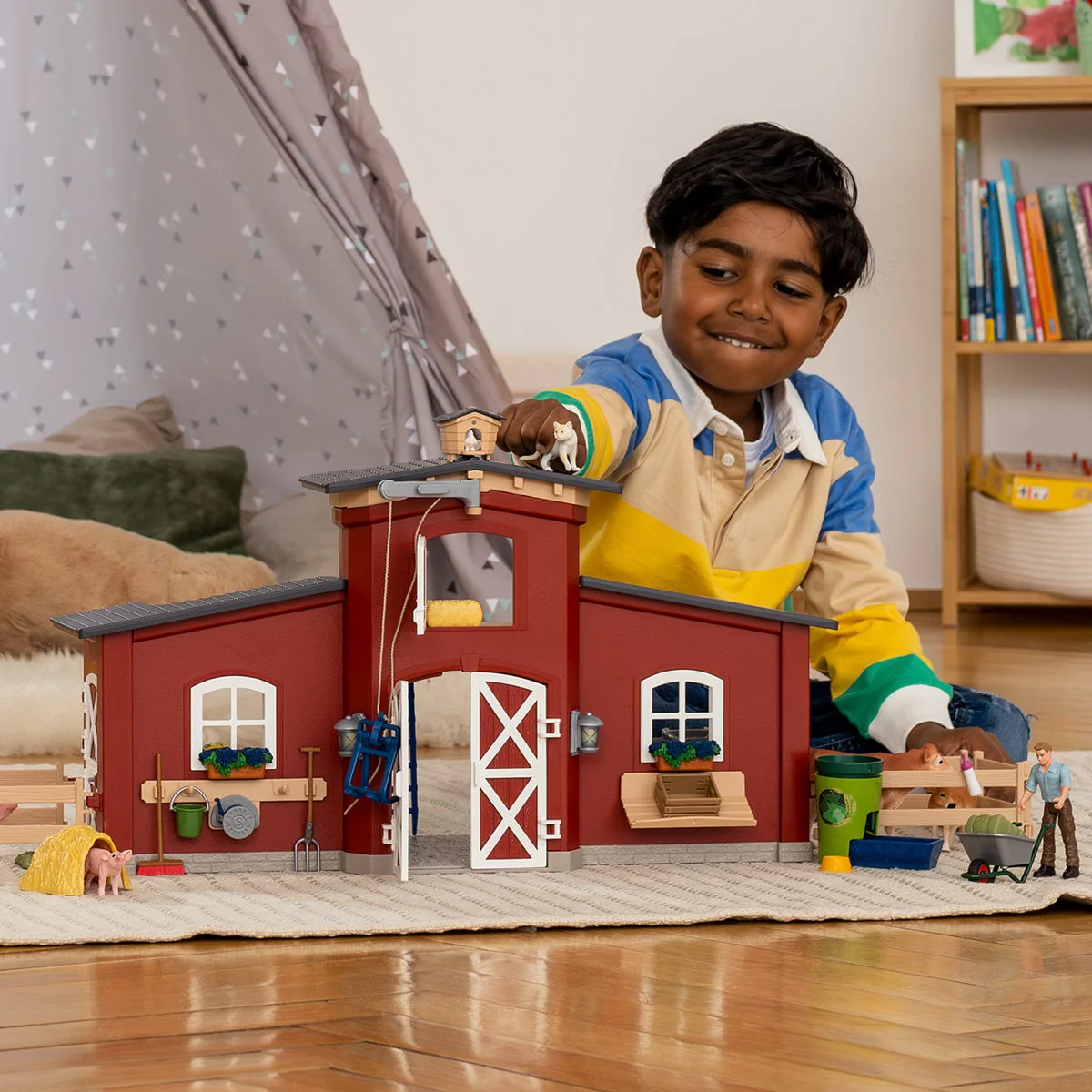 Large Barn with Animals and Accessories - Image 3