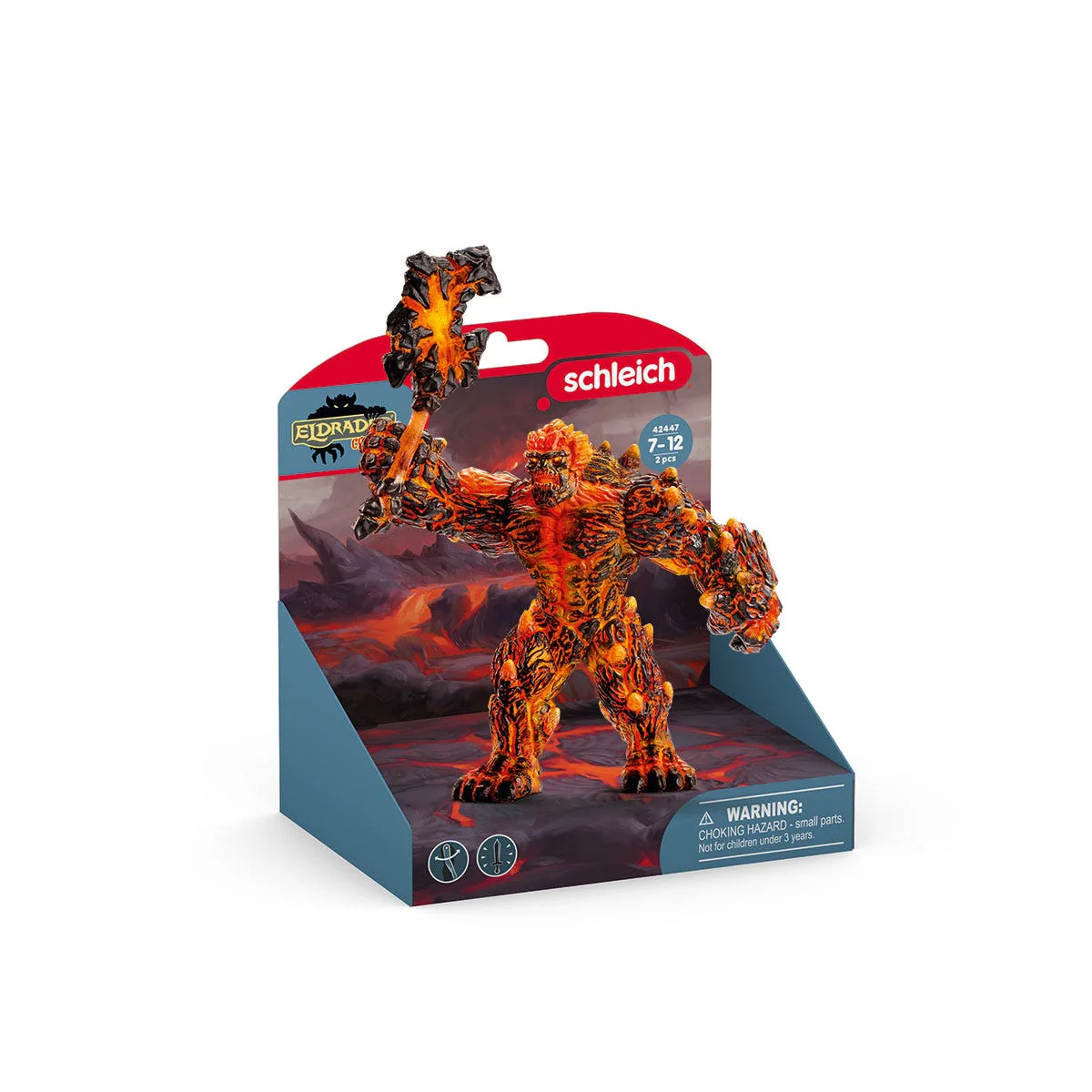 Lava golem with weapon - Image 2