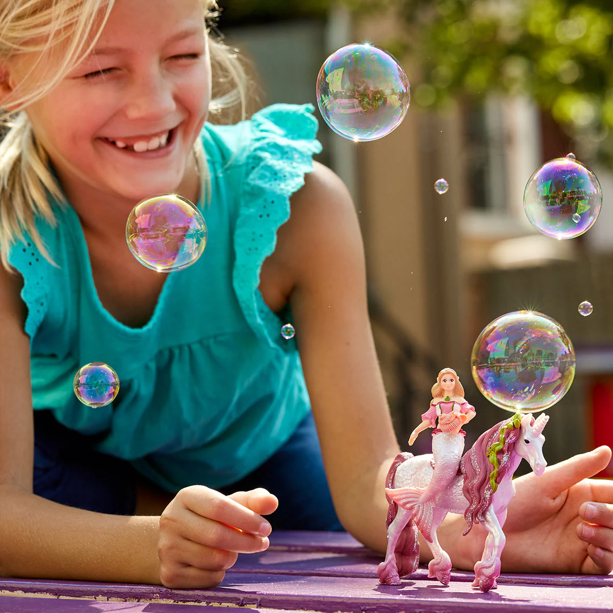 Mermaid Feya on underwater unicorn - Image 4