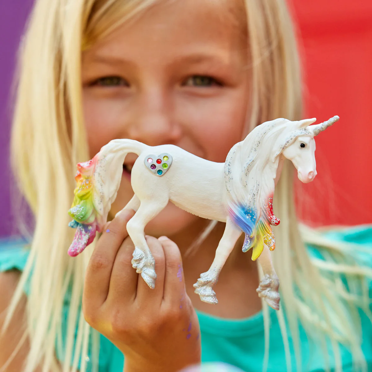 Rainbow Love Unicorn Stallion - Image 2