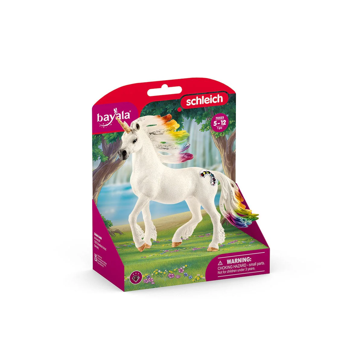 Rainbow unicorn, stallion - Image 2