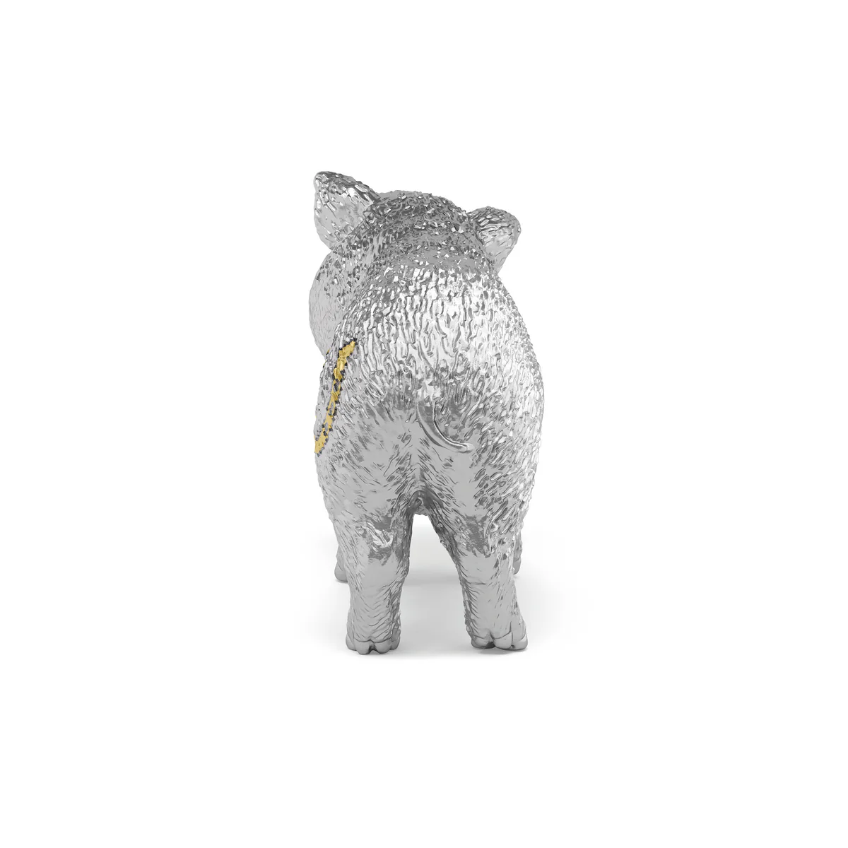 Silver good-luck Pig - Image 5