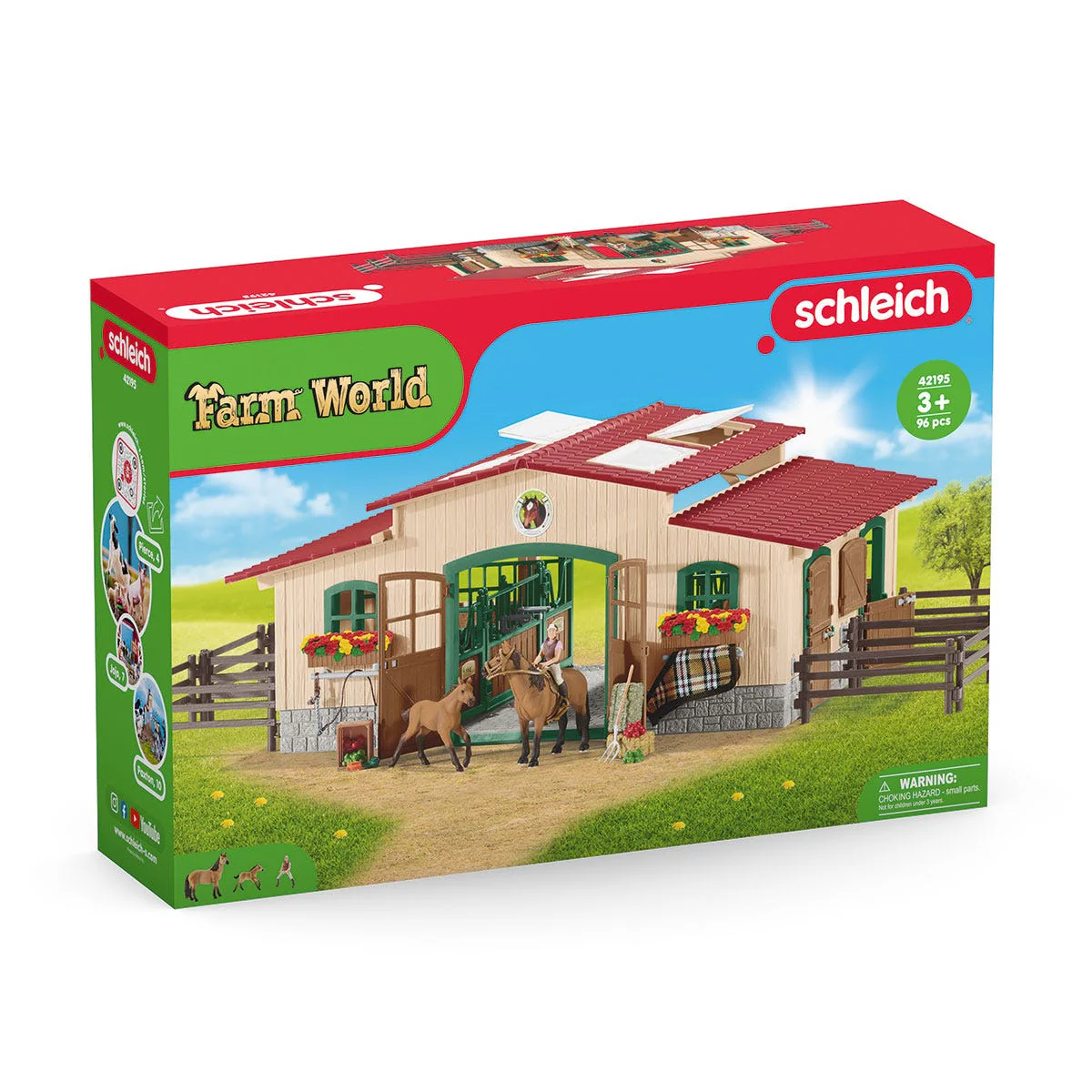Stable with horses and accessories - Image 5